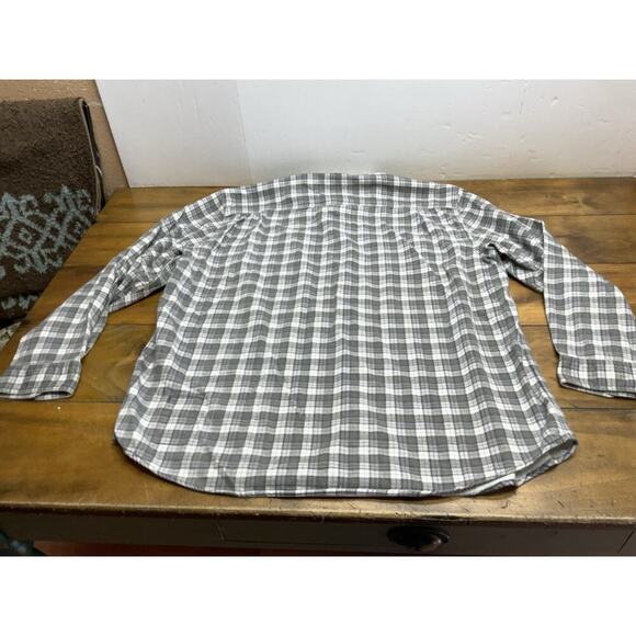 Carhartt Shirt Men’s Size XL Gray FR Flame Resistant Plaid Button Up - Picture 9 of 9